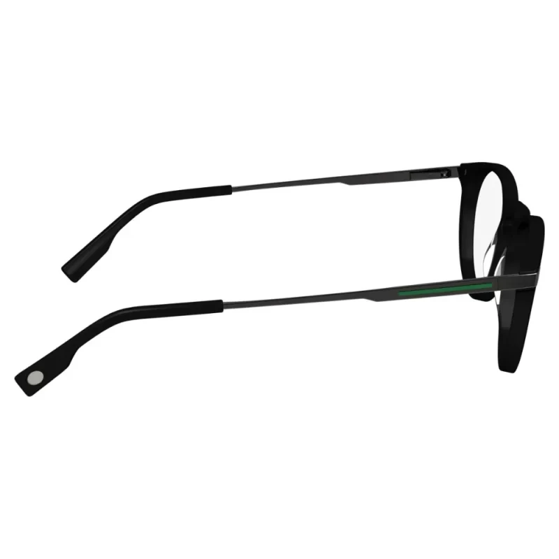 Oculos de Grau Unissex Lacoste Redondo Preto