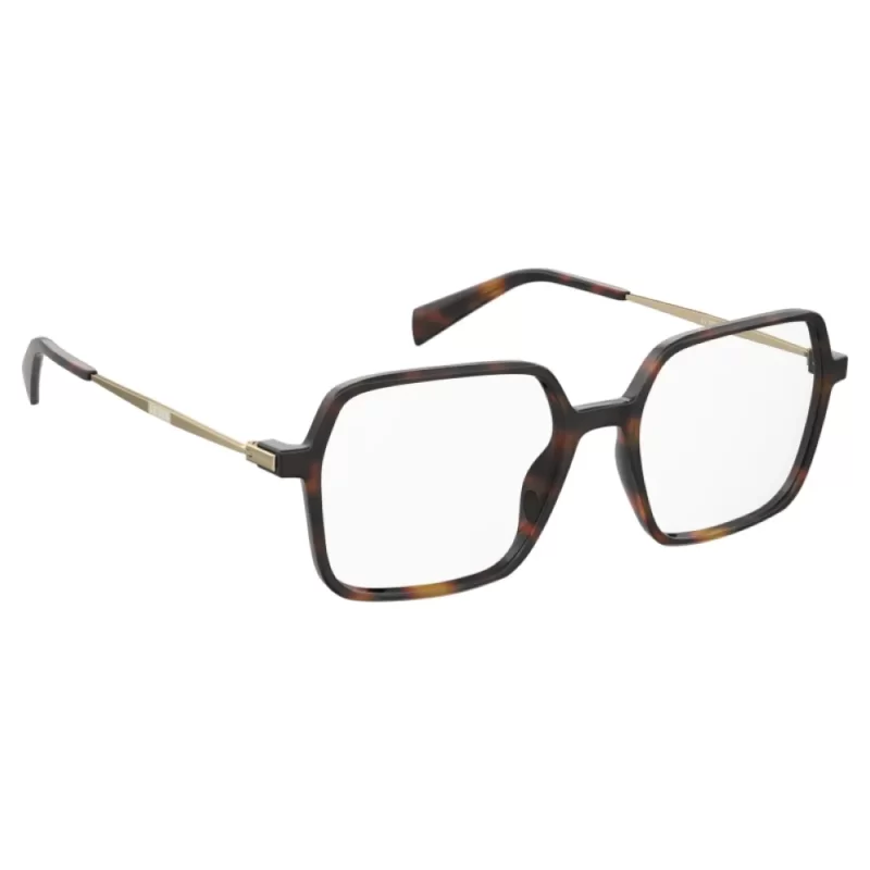 Oculos de Grau Feminino Levis Hexagonal Tartaruga