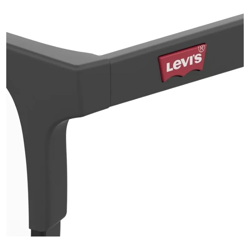 Oculos de Grau Masculino Levis Retangular Preto