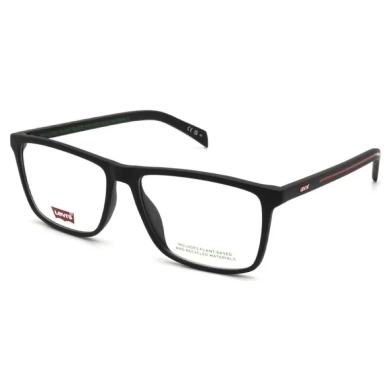 Oculos de Grau Masculino Levis Quadrado Preto