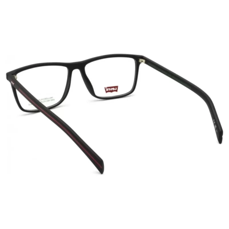 Oculos de Grau Masculino Levis Quadrado Preto