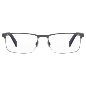 Oculos de Grau Masculino Levis Retangular Preto