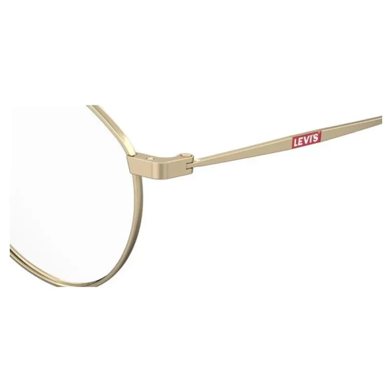 Oculos de Grau Feminino Levis Dourado