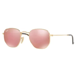 Oculos de Sol Feminino Rayban Dourado