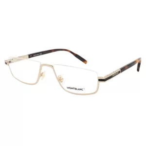 Oculos de Grau Masculino Mont Blanc Dourado