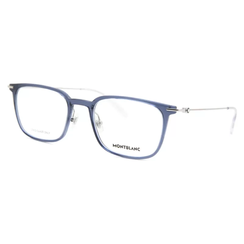 Oculos de Grau Masculino Mont Blanc Azul