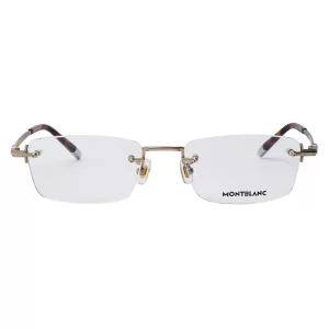 Oculos de Grau Masculino Mont Blanc Dourado