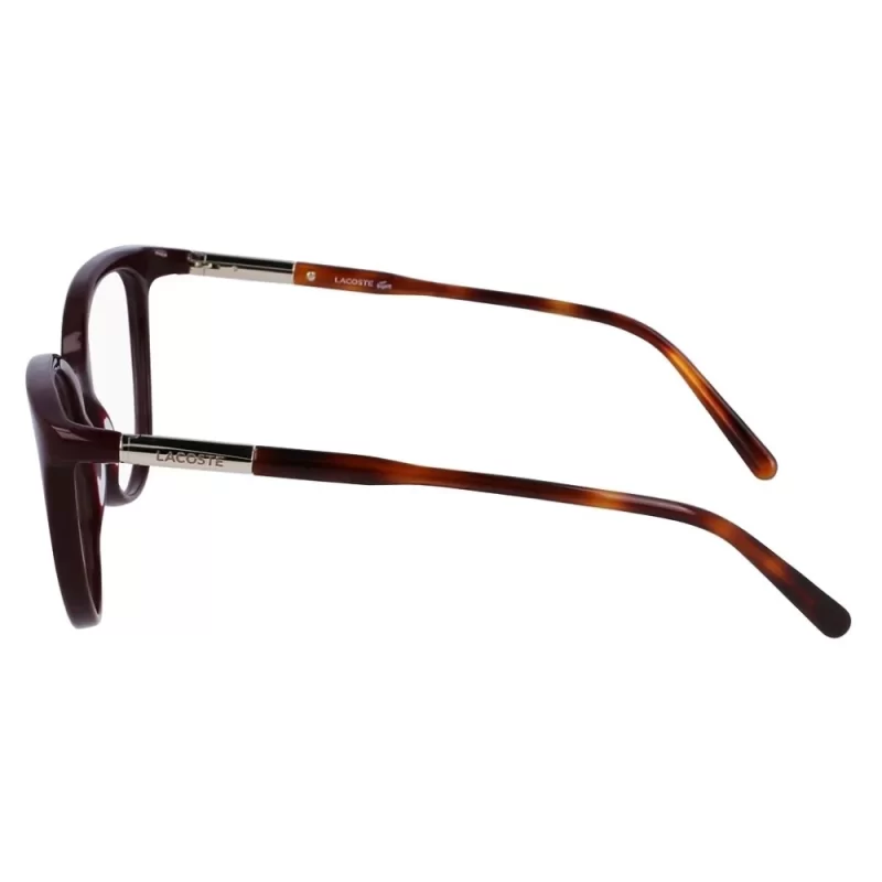 Oculos de Grau Feminino Lacoste Vinho