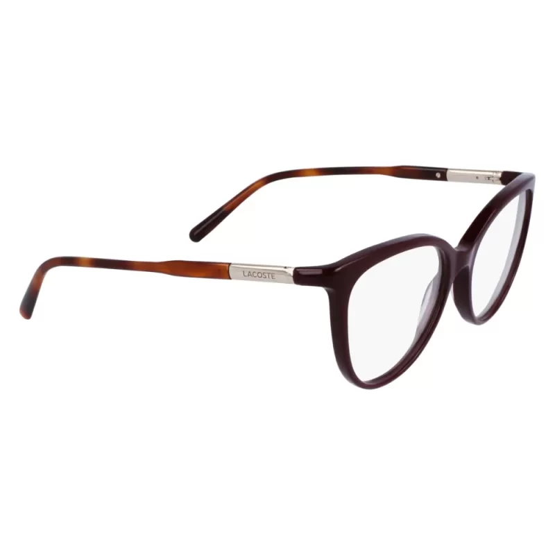 Oculos de Grau Feminino Lacoste Vinho