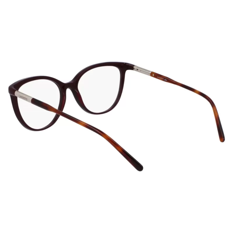 Oculos de Grau Feminino Lacoste Vinho