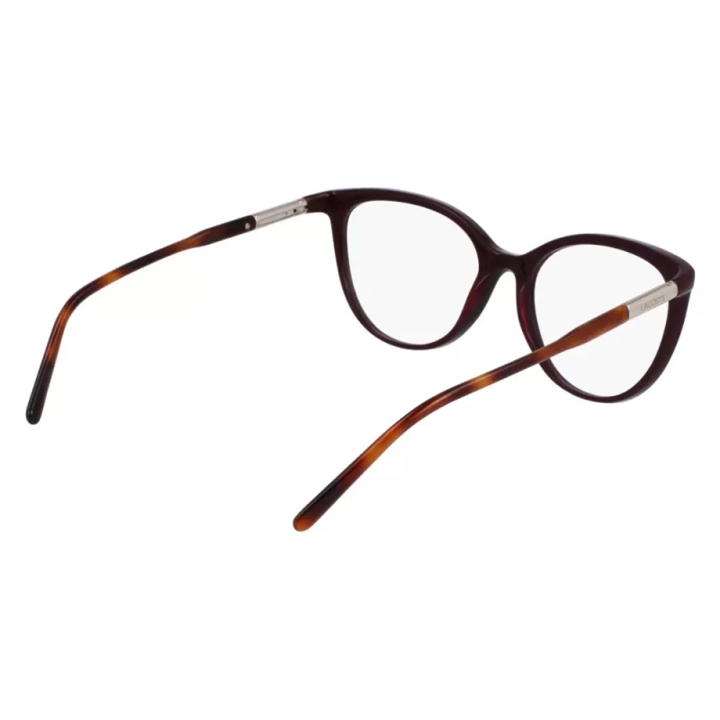 Oculos de Grau Feminino Lacoste Vinho