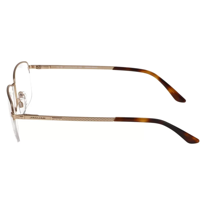 Oculos de Grau Masculino Jaguar Dourado