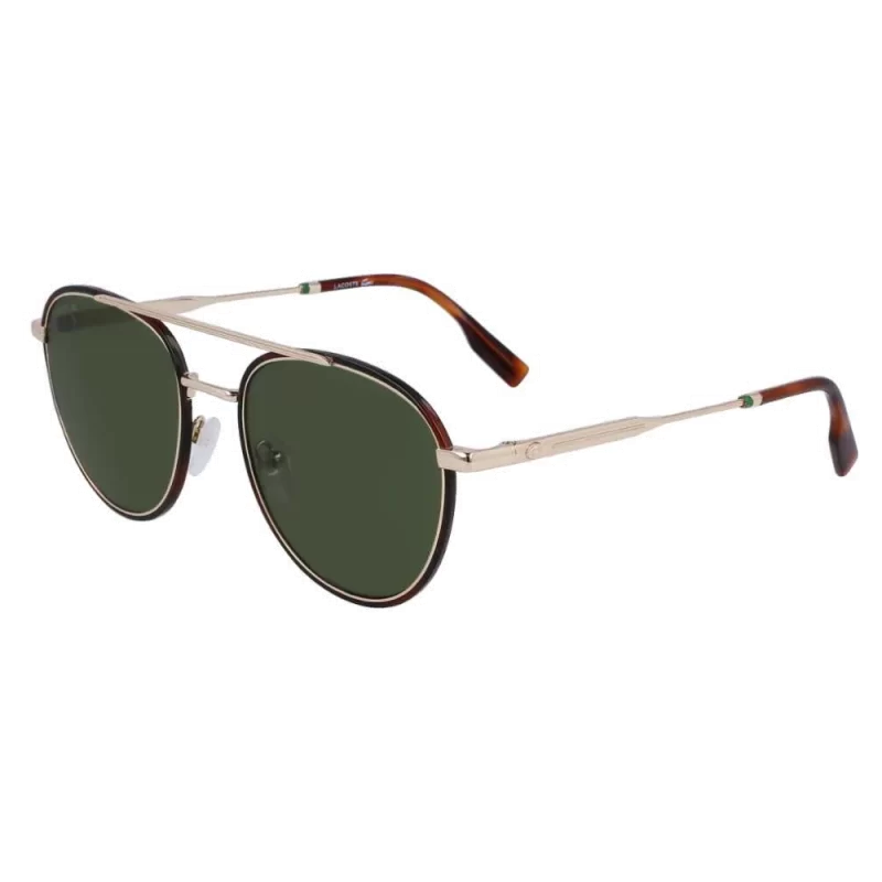 Oculos de Sol Masculino Lacoste Dourado