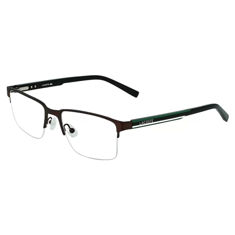 Oculos de Grau Masculino Lacoste Marrom