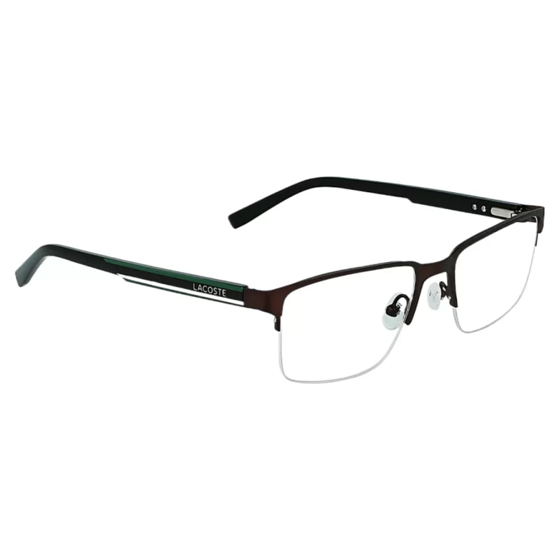 Oculos de Grau Masculino Lacoste Marrom