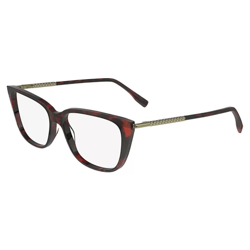 Oculos de Grau Feminino Lacoste Vermelho