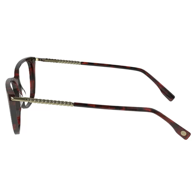 Oculos de Grau Feminino Lacoste Vermelho