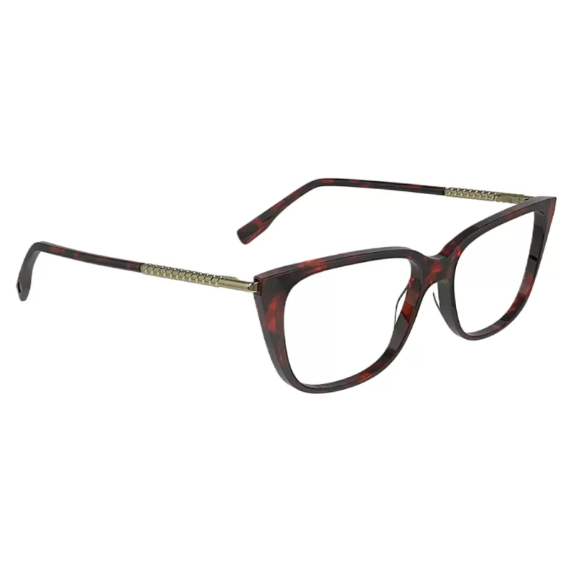 Oculos de Grau Feminino Lacoste Vermelho