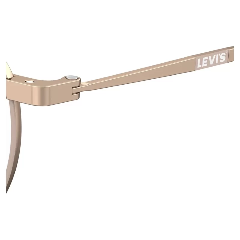 Oculos de Grau Feminino Levis Dourado