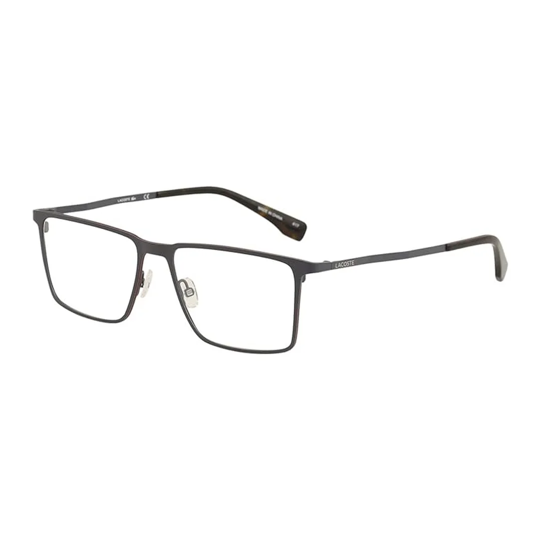 Óculos de grau Masculino Lacoste Cinza
