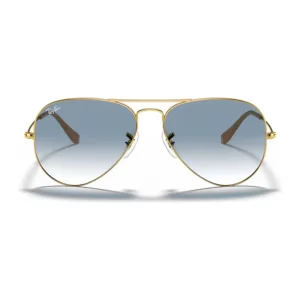 Óculos
  de sol Feminino Aviador Rayban Dourado