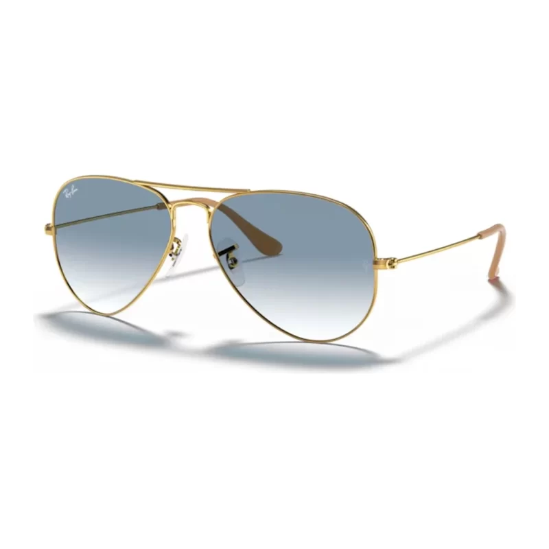 Óculos
  de sol Feminino Aviador Rayban Dourado