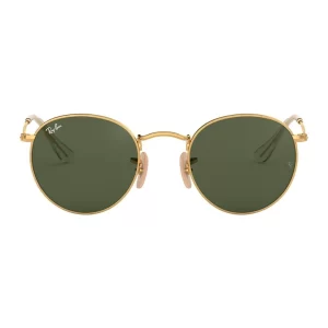 Óculos
  de sol Unissex Redondo Rayban Dourado