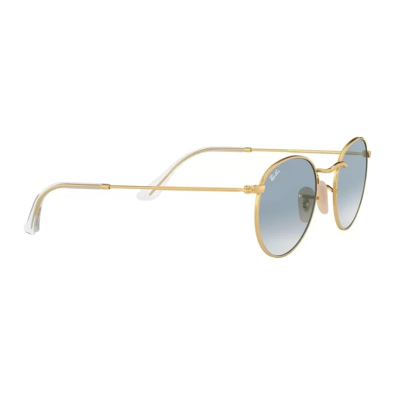 Óculos
  de sol Unissex Redondo Rayban Dourado