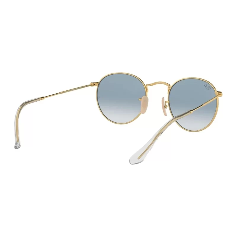 Óculos
  de sol Unissex Redondo Rayban Dourado