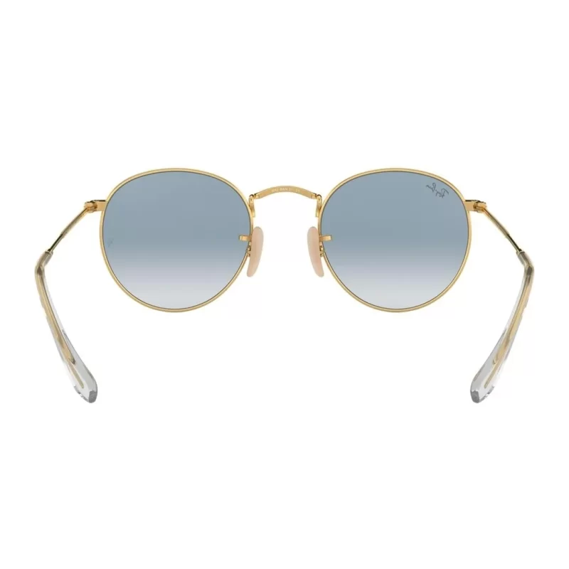 Óculos
  de sol Unissex Redondo Rayban Dourado