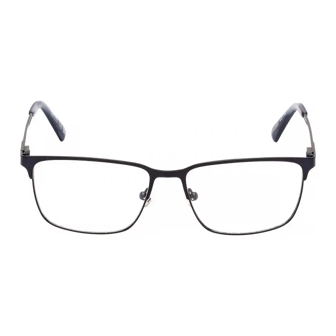 Óculos de grau Masculino Retangular Reaction Preto