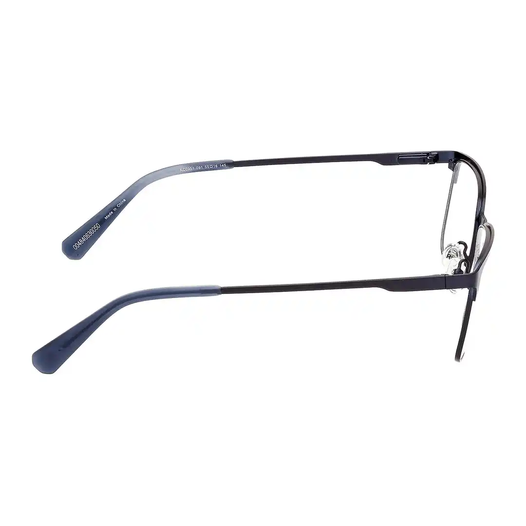 Óculos de grau Masculino Retangular Reaction Preto