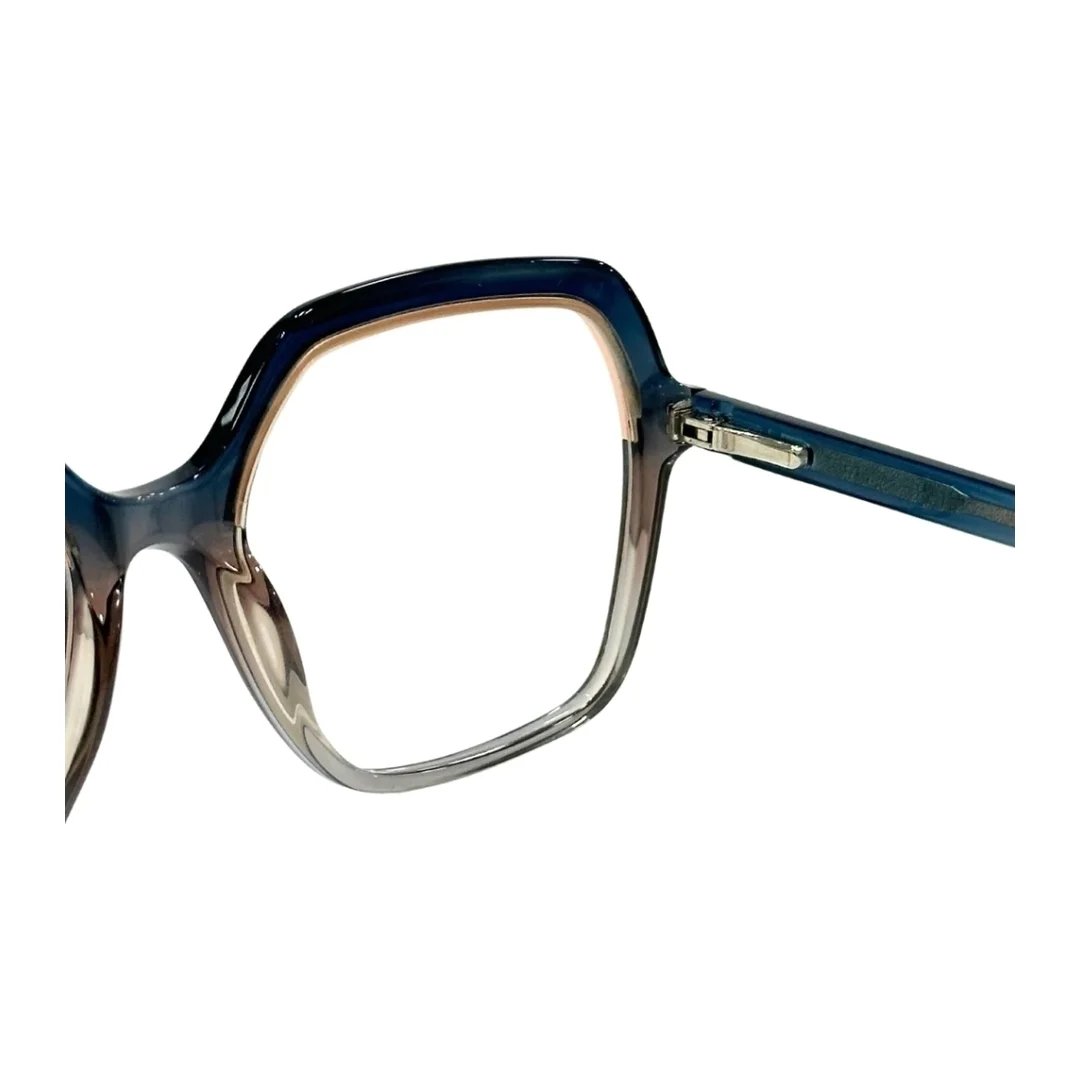 Óculos de grau Feminino Quadrado Ana Hickmann Azul