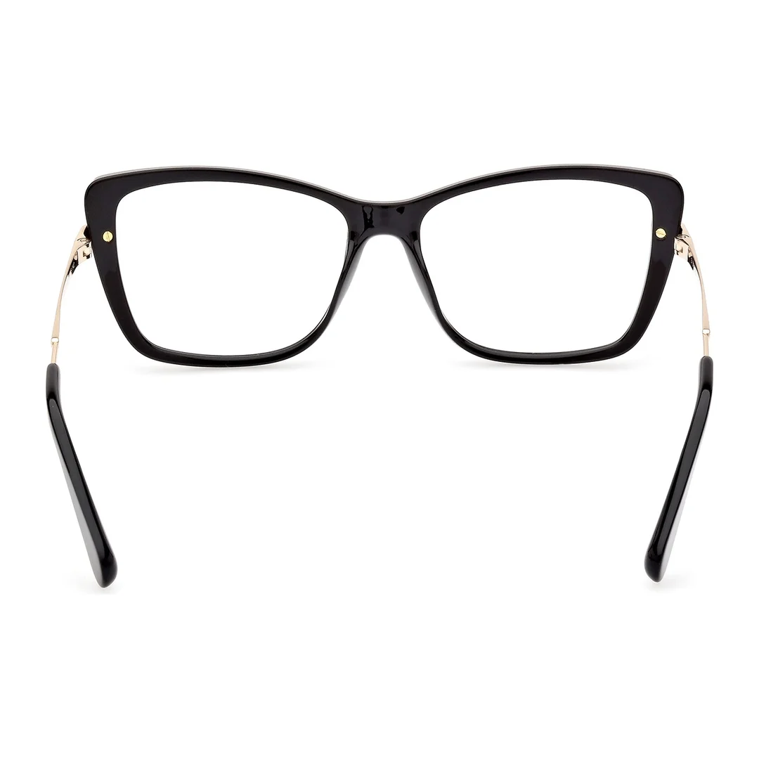 Óculos de grau Feminino Gatinho Max&Co Preto