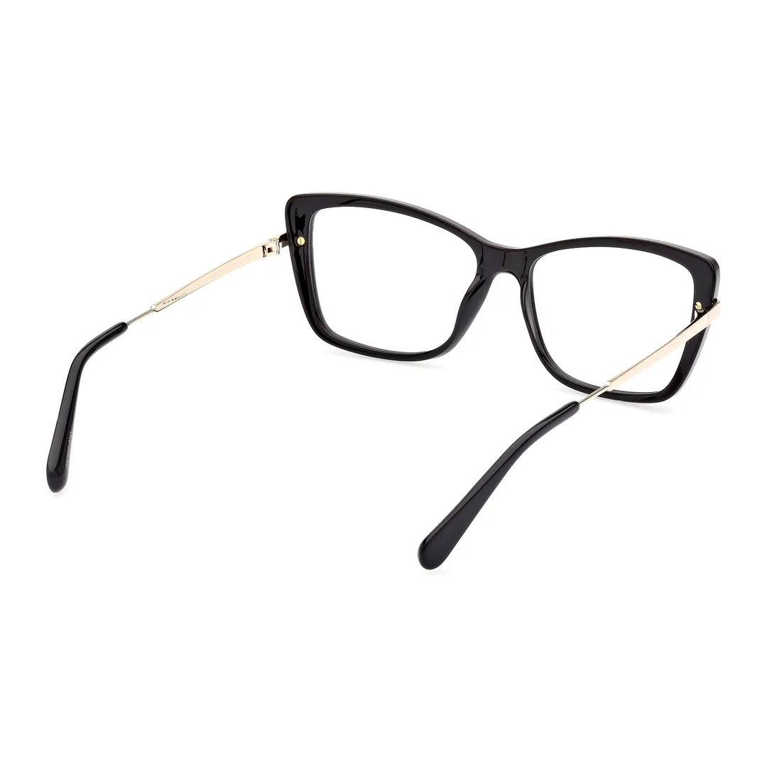 Óculos de grau Feminino Gatinho Max&Co Preto