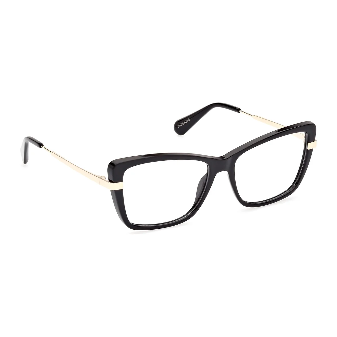 Óculos de grau Feminino Gatinho Max&Co Preto