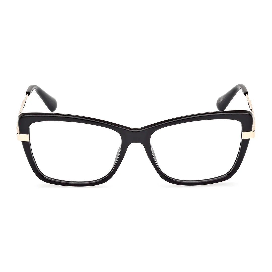 Óculos de grau Feminino Gatinho Max&Co Preto