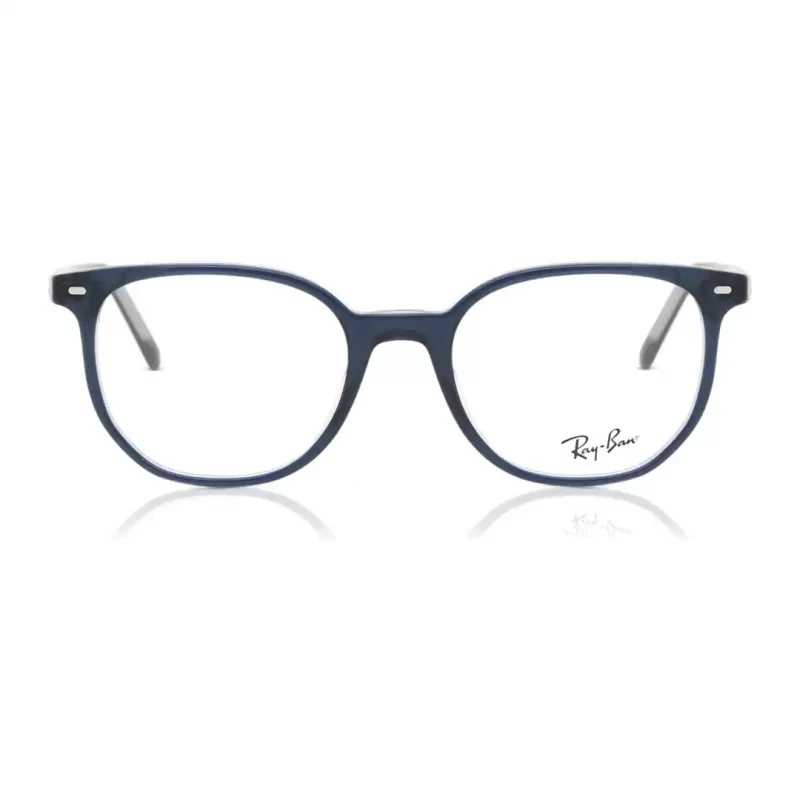 Óculos de grau Masculino Redondo Rayban Azul