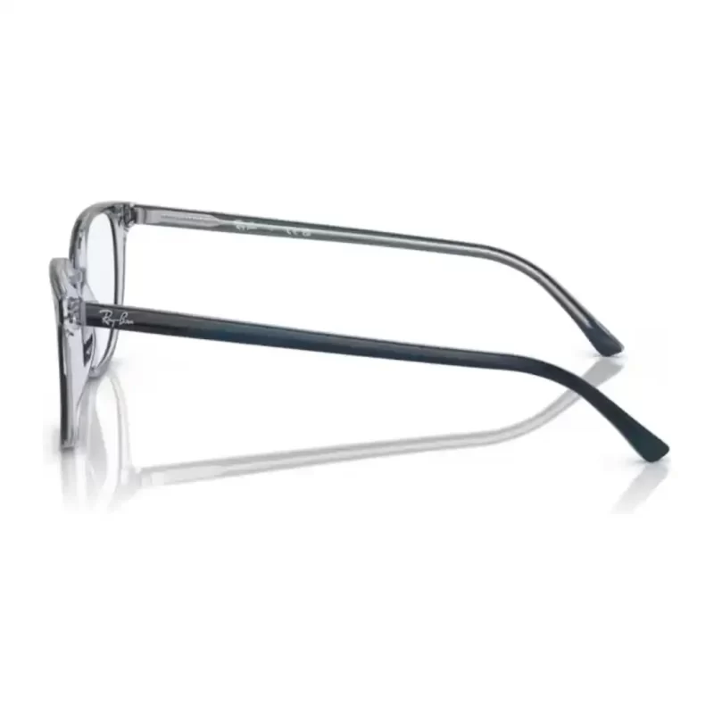 Óculos de grau Masculino Redondo Rayban Azul