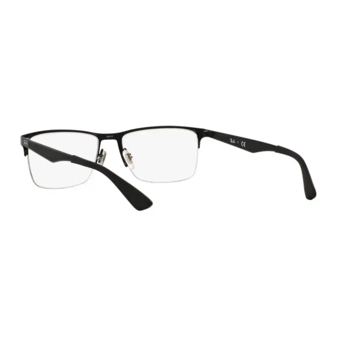 Óculos de grau Masculino Retangular Rayban Preto
