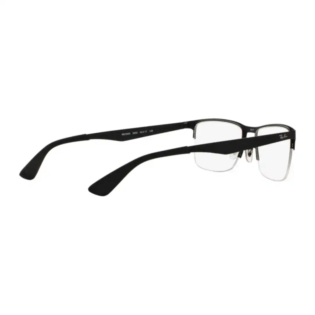 Óculos de grau Masculino Retangular Rayban Preto