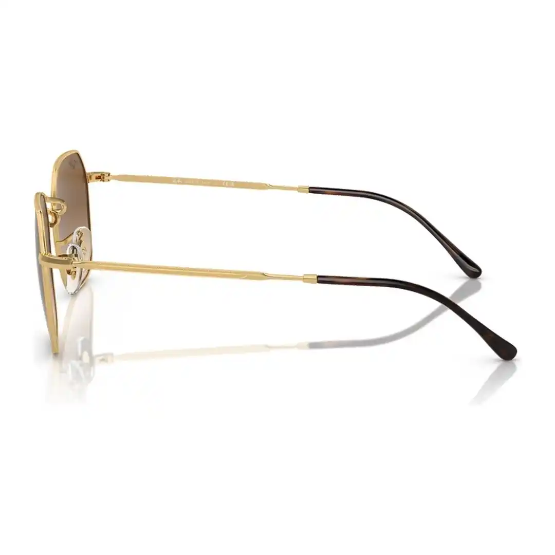 Óculos de sol Unissex Quadrado Rayban Dourado