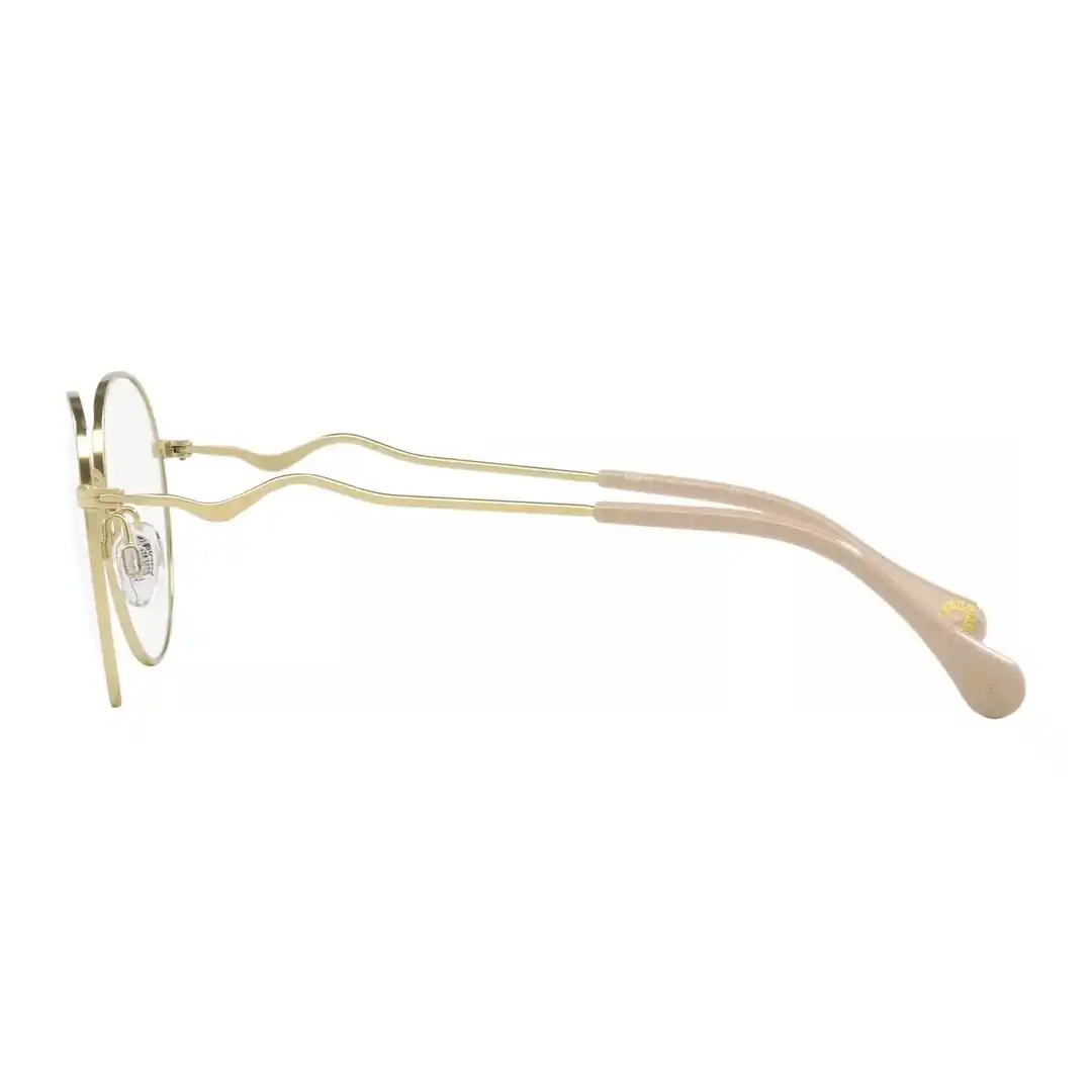 Óculos de grau Feminino Redondo Kipling Prata