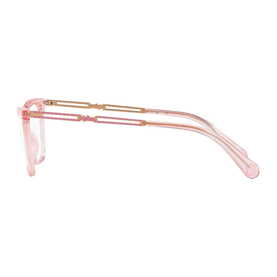 Óculos de grau Feminino Gatinho Kipling Rosa