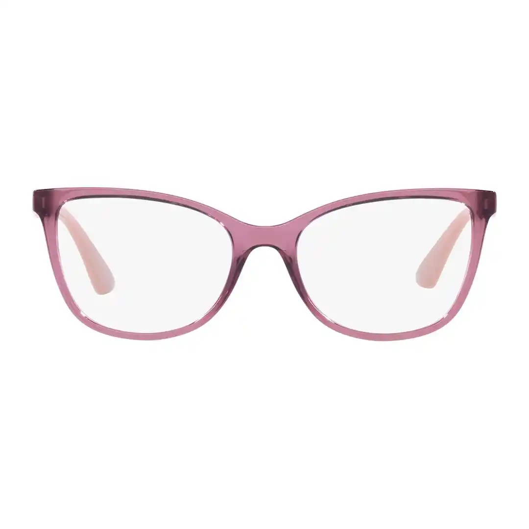 Óculos de grau Feminino Oval Tecnol Lilas Transparente