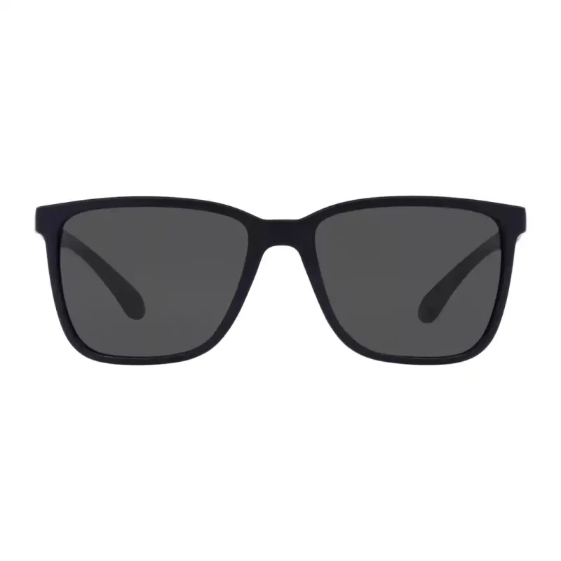 Óculos de sol Masculino Retangular Tecnol Preto Fosco