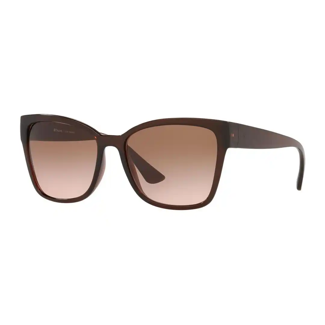 Óculos de sol Feminino Borboleta Tecnol Marrom