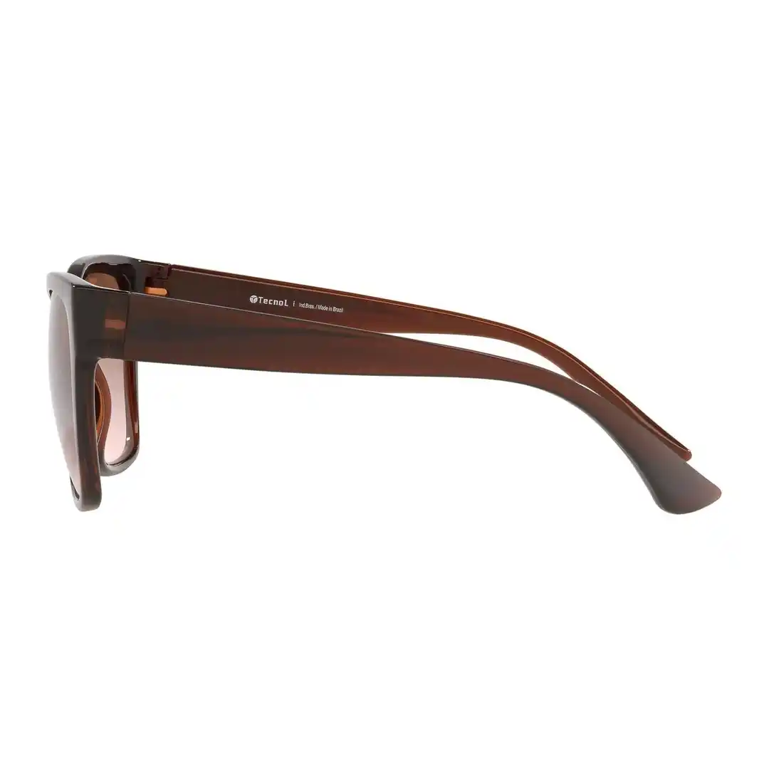 Óculos de sol Feminino Borboleta Tecnol Marrom