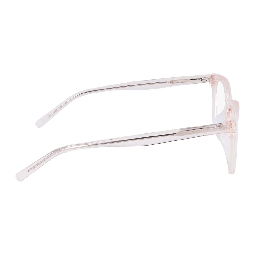 Óculos de grau Feminino Quadrado Dkny Transparente