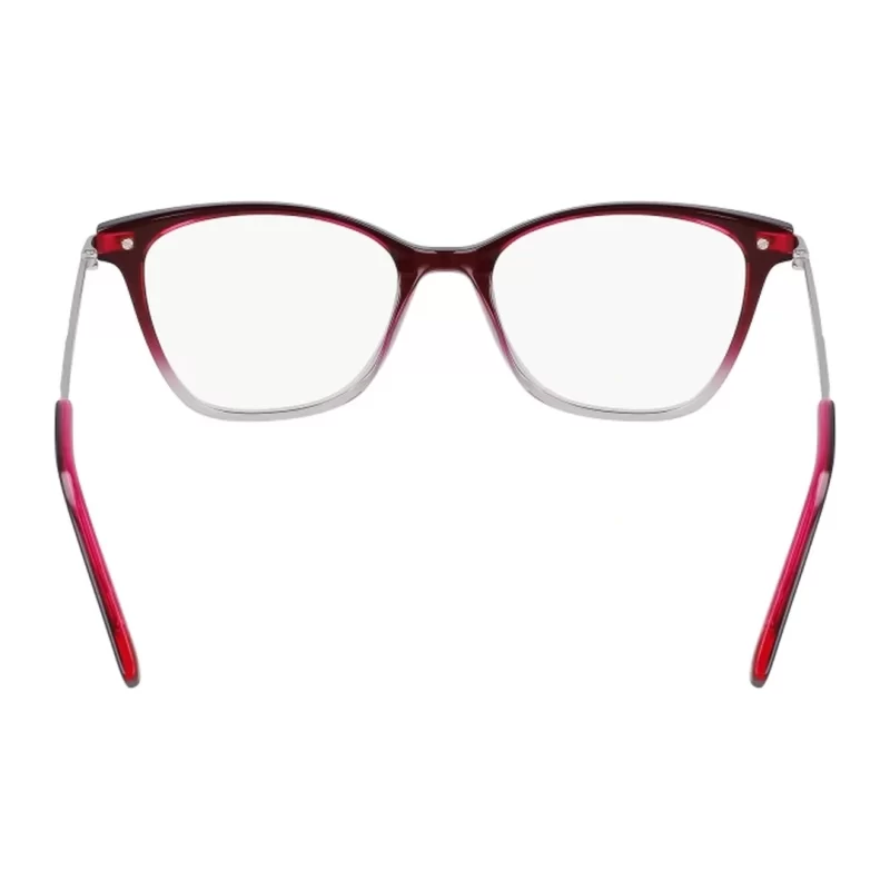 Óculos
  de grau Feminino Quadrado Dkny Vinho